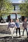 Studenter på Campus Östersund
