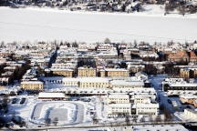 Ovalen med staden