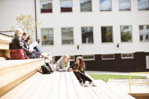 Studenter, Sundsvall, utomhus
