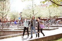 Studenter, Sundsvall, utomhus