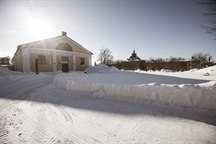 Vinterexteriör Campus Östersund