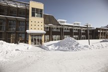 Vinterexteriör Campus Östersund