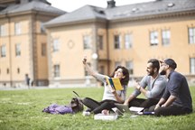 Studenter, Östersund, utomhus