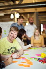 Workshop med studenter i samverkansavdelningens lokaler i Östersund