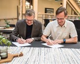 Regionråd Erik Lövgren och rektor Anders Fällström