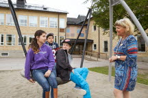 Rektor på skolgården