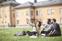 Studenter, Östersund, utomhus