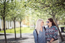 Studenter på Campus Östersund